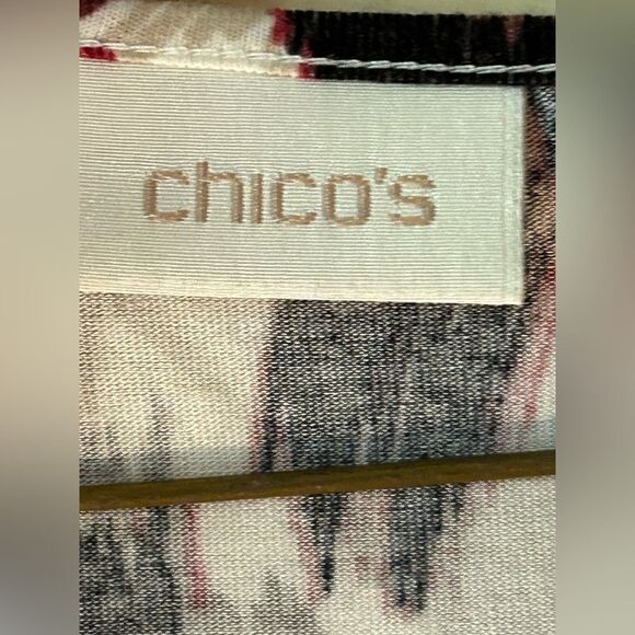 NWOT - Chico's Sequin Leopard Animal Print Knit Tank Top - Size 3 (XL / 16) - Picture 5 of 6